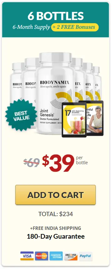 Joint Genesis - 6 bottles